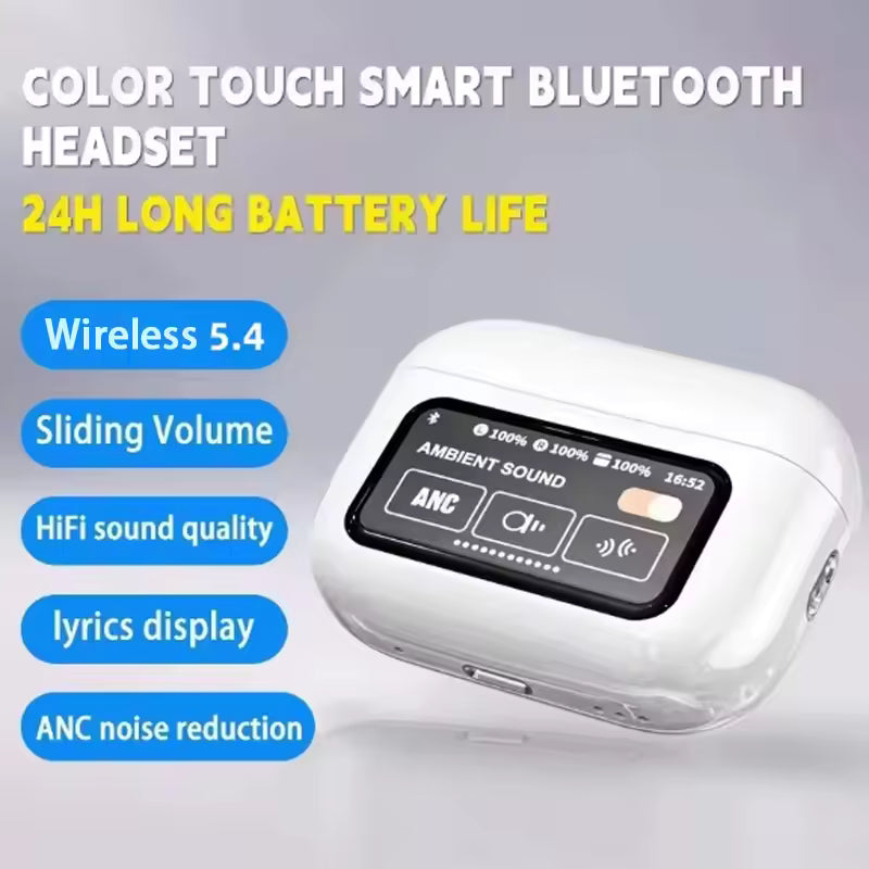 🔥NUEVO AUDIFONO MODELO AIRPOD CON PANTALLA TACTIL🔥